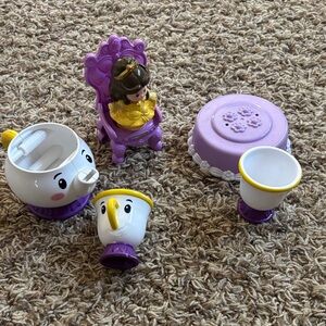 Mrs. Potts teapot and Chip teacup